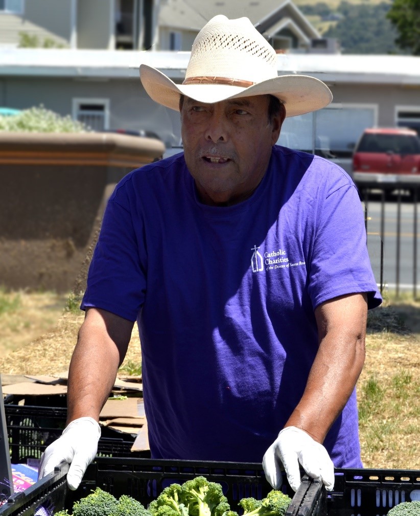 jose with vegetables