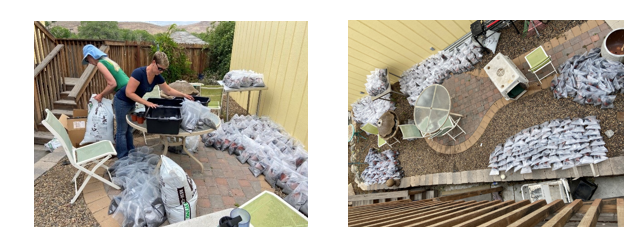 Grow your own herb garden kits were distributed to older adults across the state