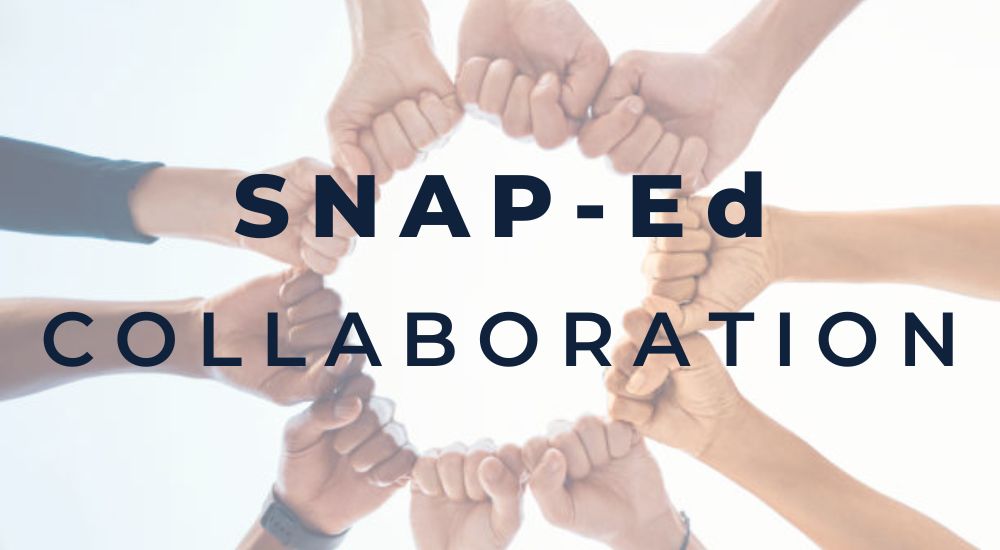 10 Diverse Hands Bumping Fists in a Circle SNAP-Ed Collaboration