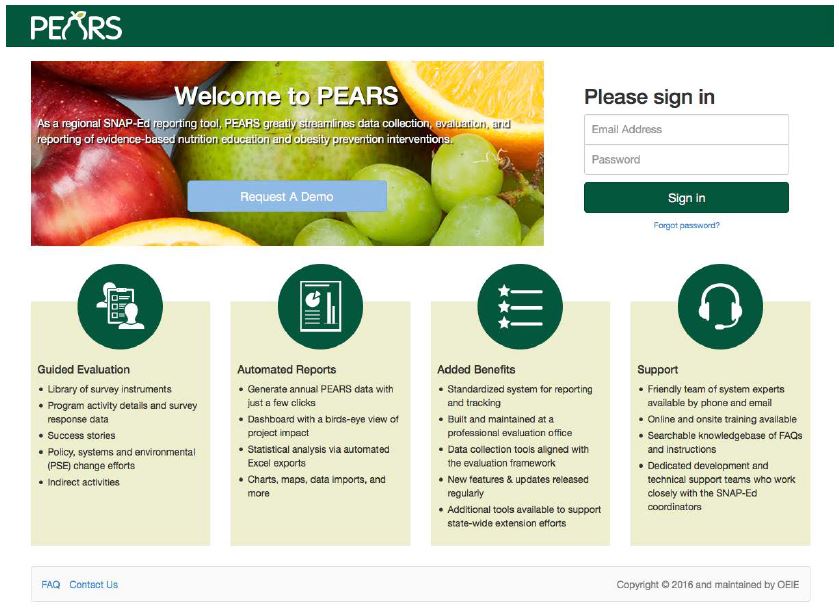 screenshot from website