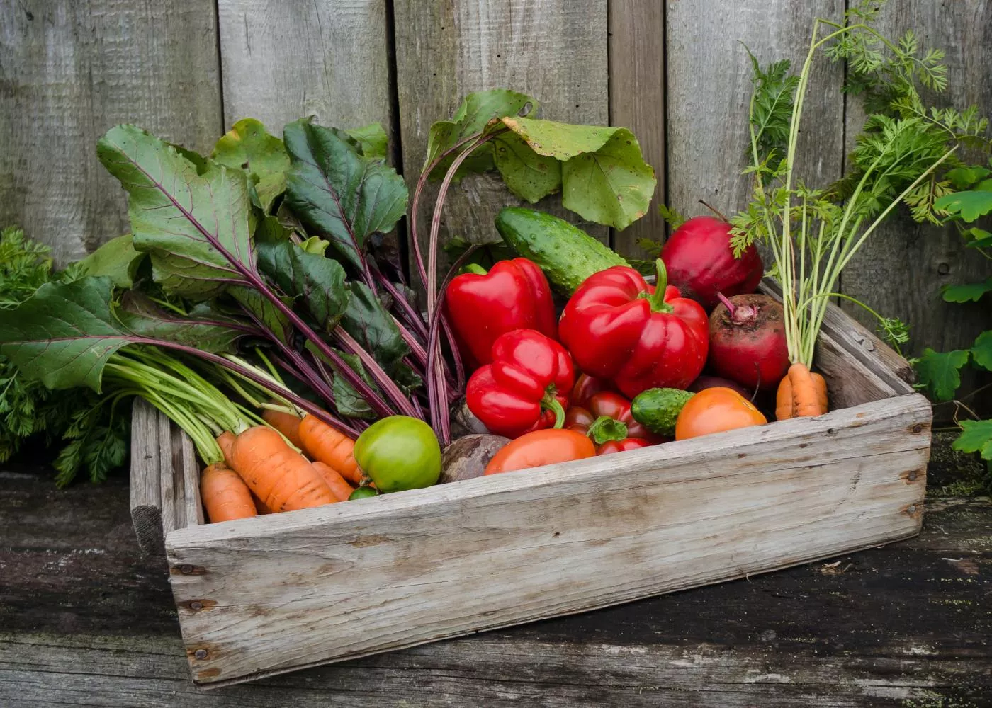 crate of fresh produce