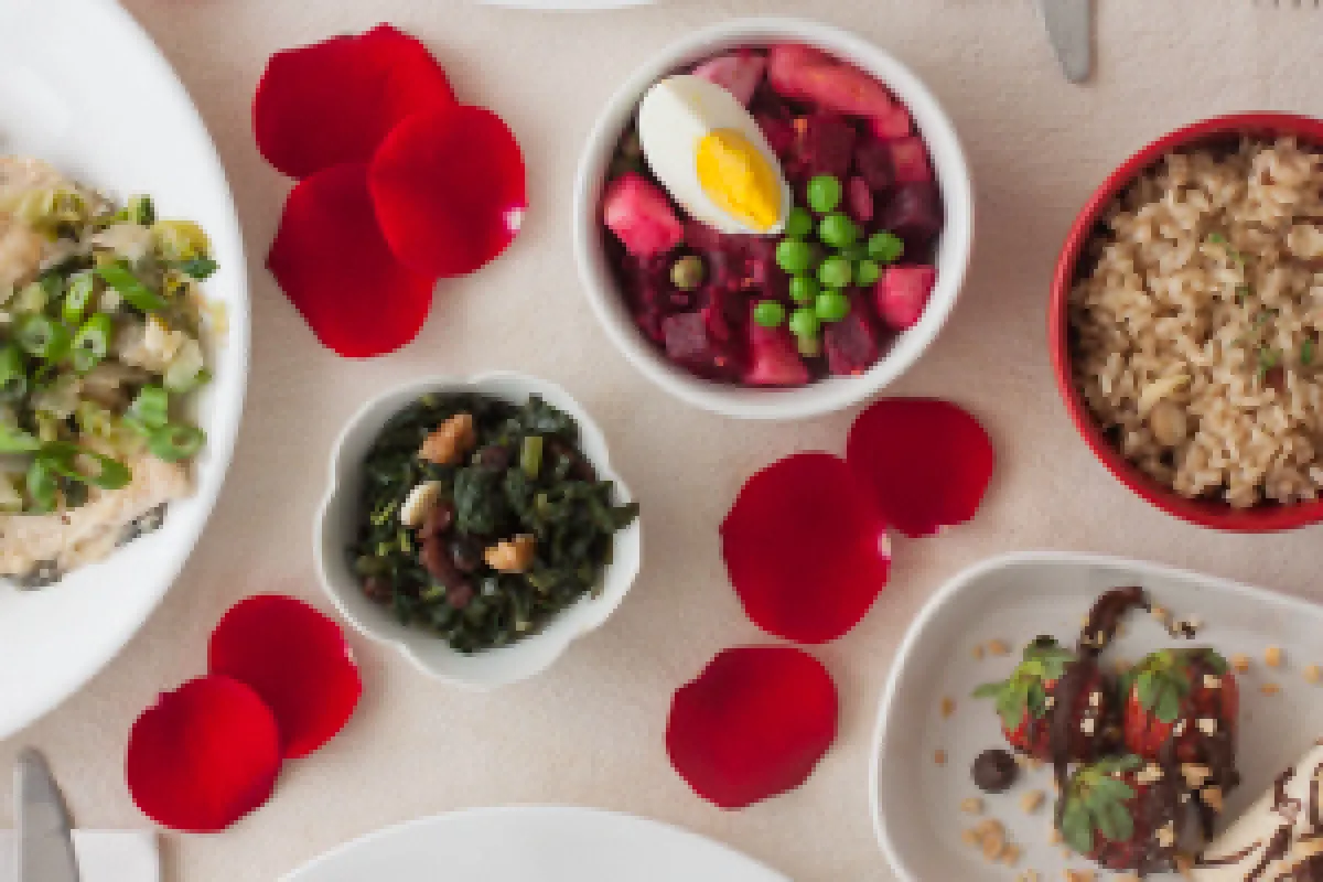 valentines day menu