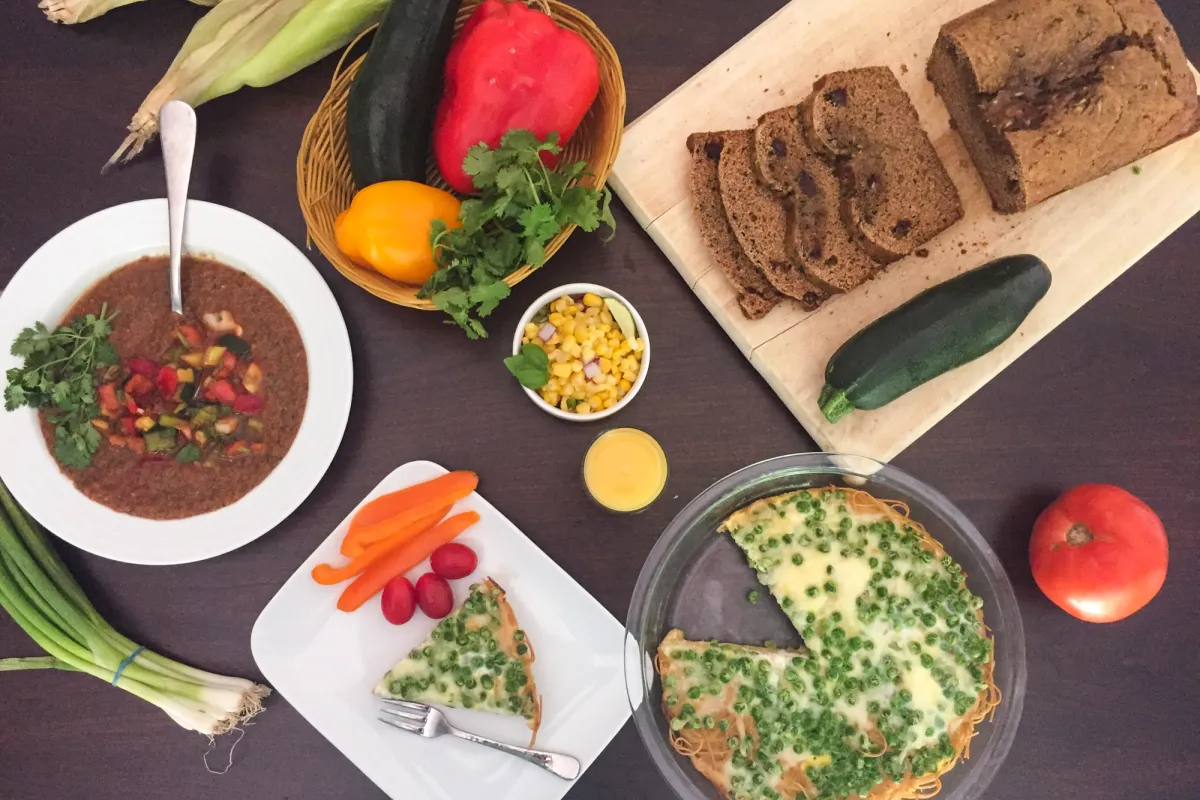 farmers market menu