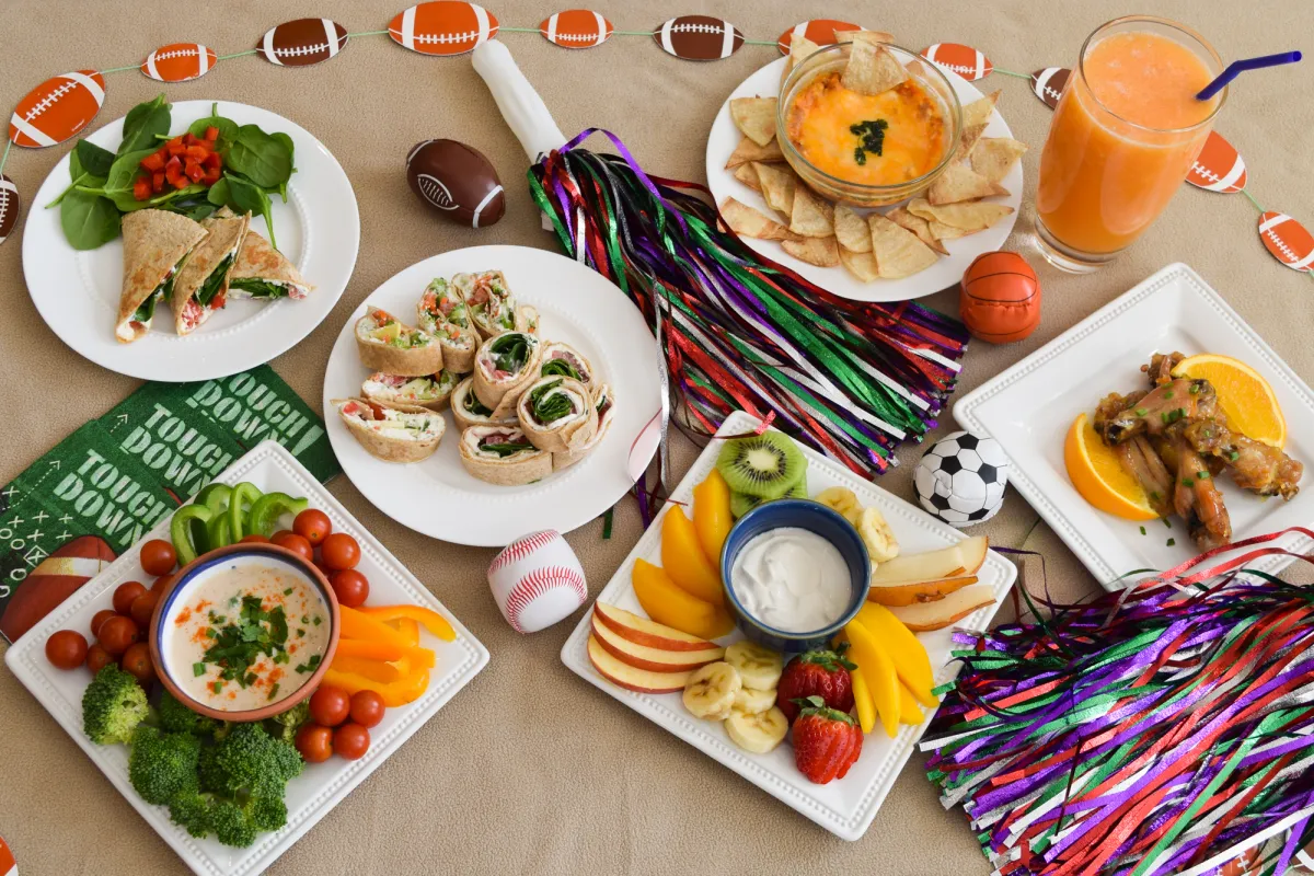 game day menu