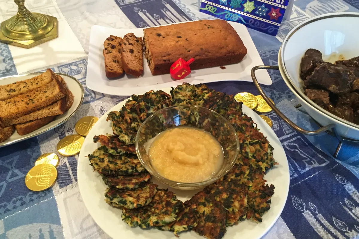 hanukkah menu