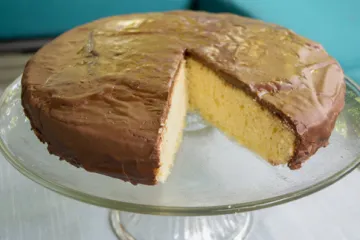 frosted cake
