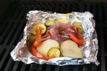 grilled vegetable packets