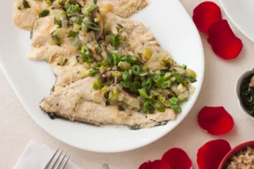 fish on a plate