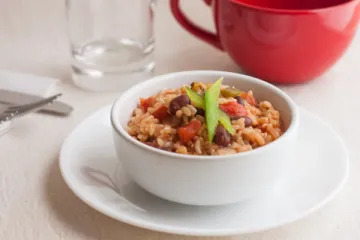caribbean casserole in a cup