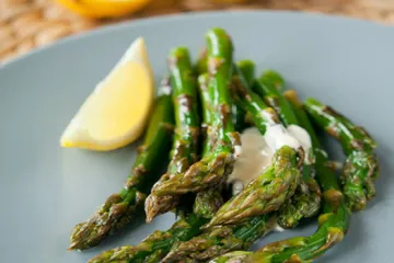 Asparagus with Gremelata Sauce