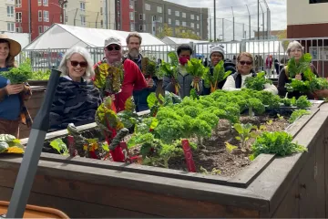 Screenshot from 2023 CalFresh Success Story video - The Copley-Price YMCA’s Kinship Family Garden Project