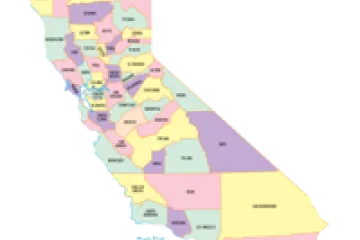 map of California