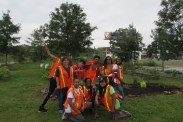 Youth outside