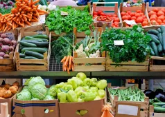 farmers market produce
